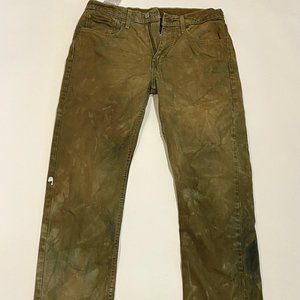Unique Rustic Dyed Levi's Jeans